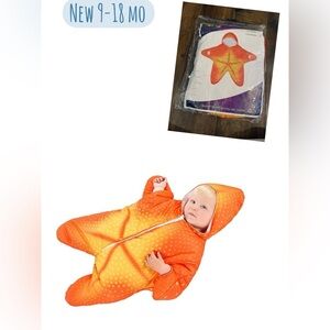 Baby starfish costume 9-18 month new Halloween